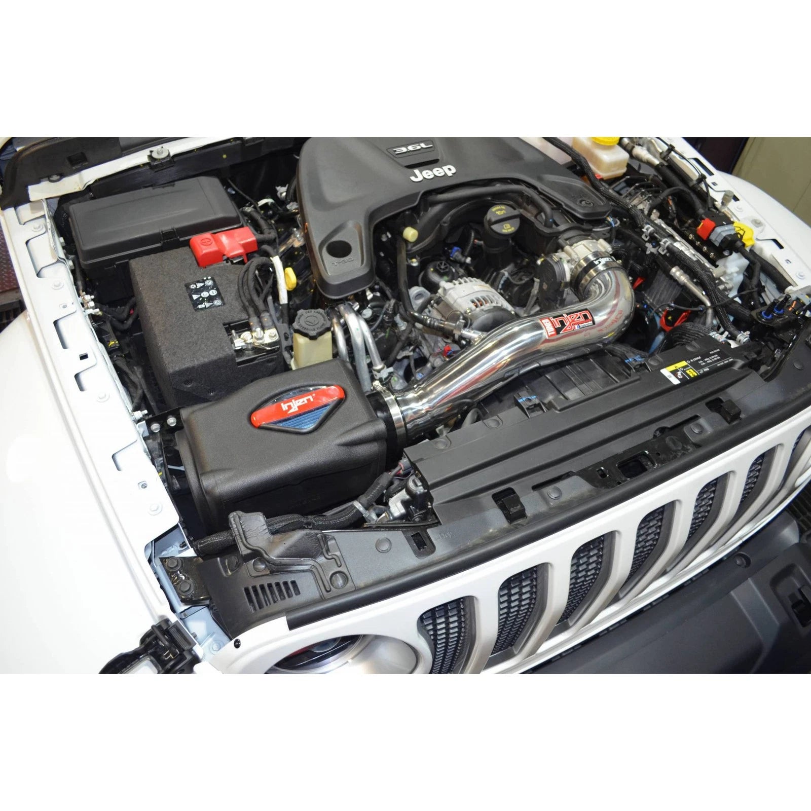 Injen Power-Flow Air Intake System | Jeep Wrangler JL (18+) / Gladiator (19-26) (PF5005WB)
