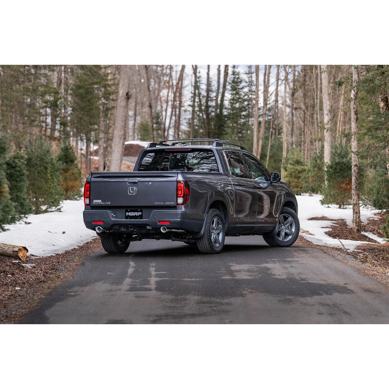 MBRP T304 SS 2.5in Cat-Back Dual Split Rear Exit Exhaust | Honda Ridgeline (21-22) (S5901304)