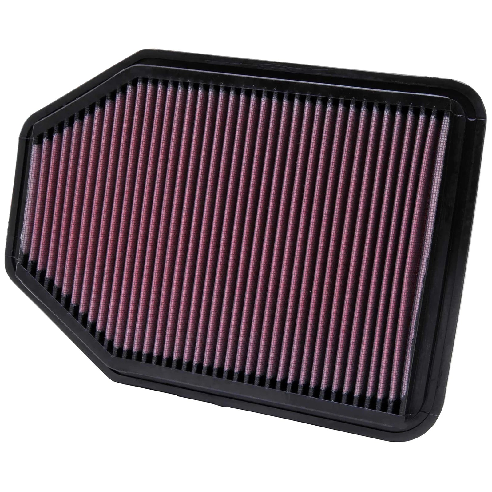 K&N Engineering Drop In Air Filter: Jeep Wrangler 2007 - 2010 3.8L V6