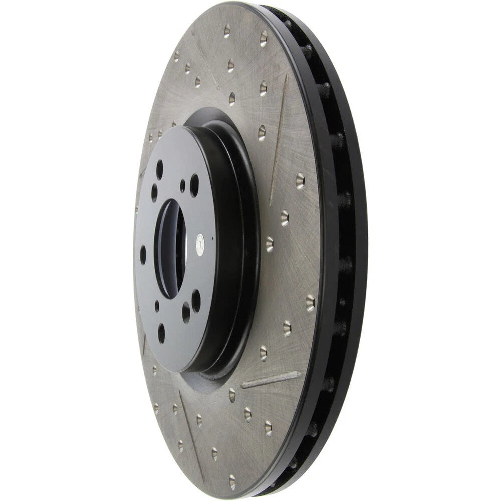 StopTech 127.40062L Front Left Drilled Slotted Disc Brake Rotor for 2004-2008 TL