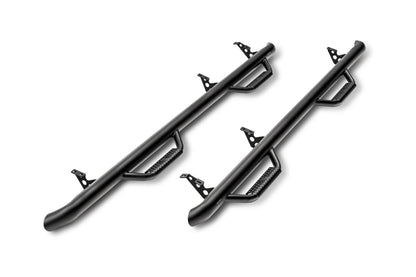 N-Fab Nerf Step 02-08 Dodge Ram 1500/2500/3500 Quad Cab 4 Door - Tex. Black - Cab Length - 3in
