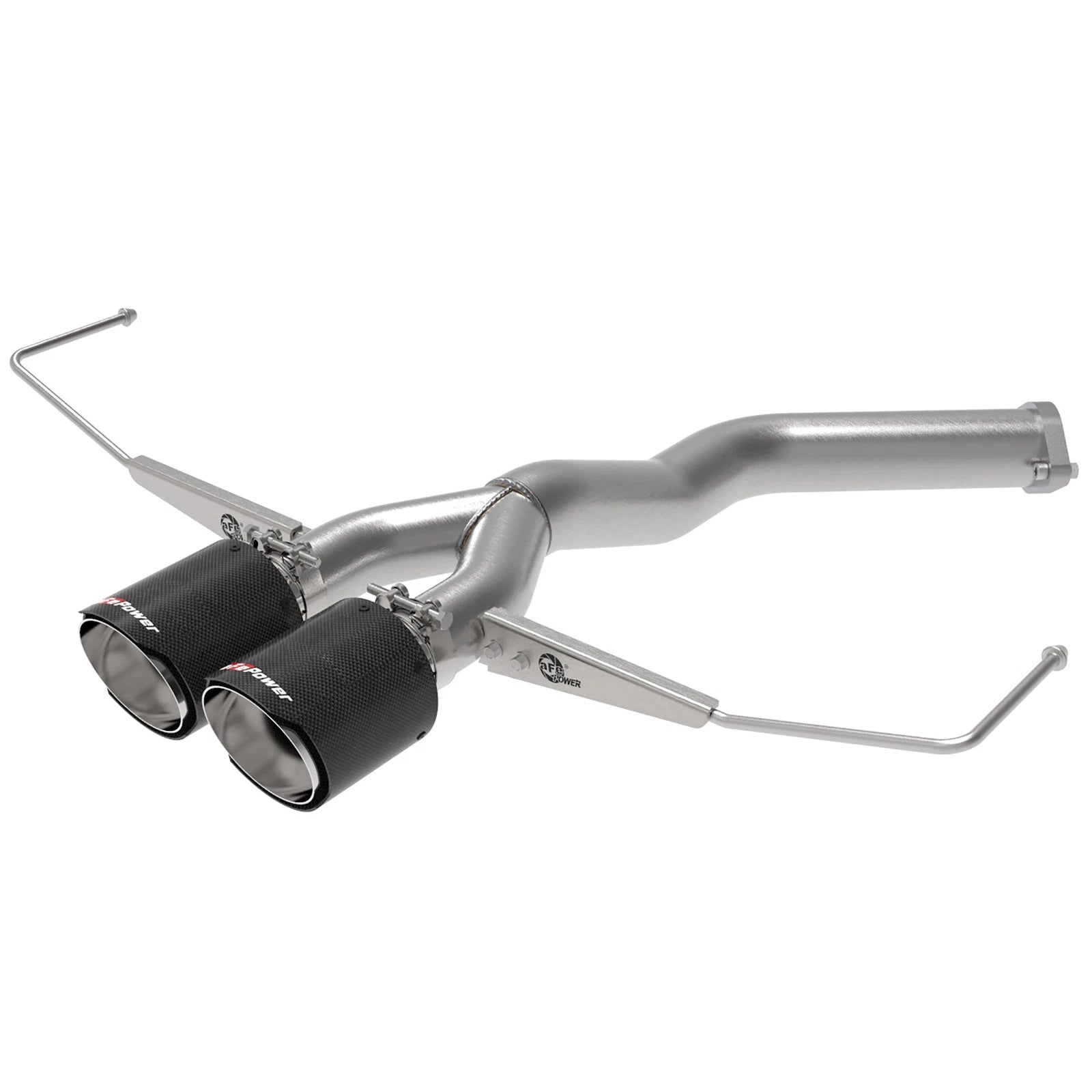 aFe Takeda 3in to 2-1/2in 304 SS Axle-Back Exhaust Hyundai Veloster Turbo (19-20) (49-37012-C)