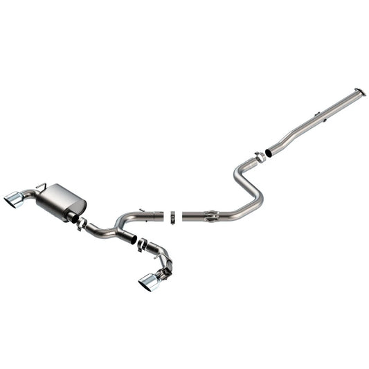 Borla Cat-Back Exhaust System - ATAK | 2019-2020 Hyundai Veloster N 2.0L Turbocharged (140832)