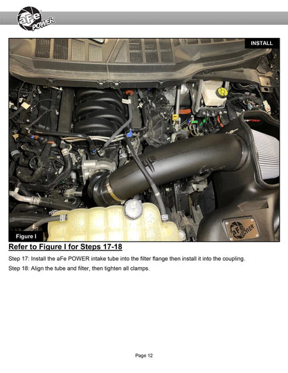 aFe MagnumFORCE Stage-2 Pro DRY S Intake | Ford F150 5.0L V8 (21+) (54-13064D)