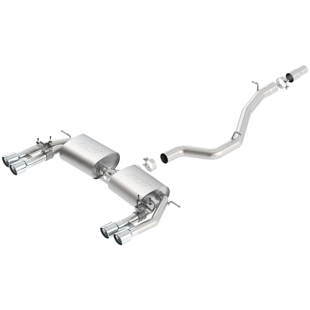 Borla Cat-Back Exhaust System - S-Type | 2015-2020 Audi S3 2.0L (140631)