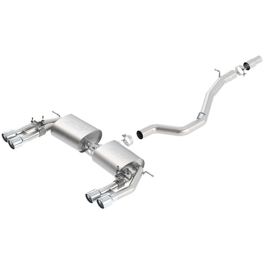 Borla Cat-Back Exhaust System - S-Type | 2015-2020 Audi S3 2.0L (140631)