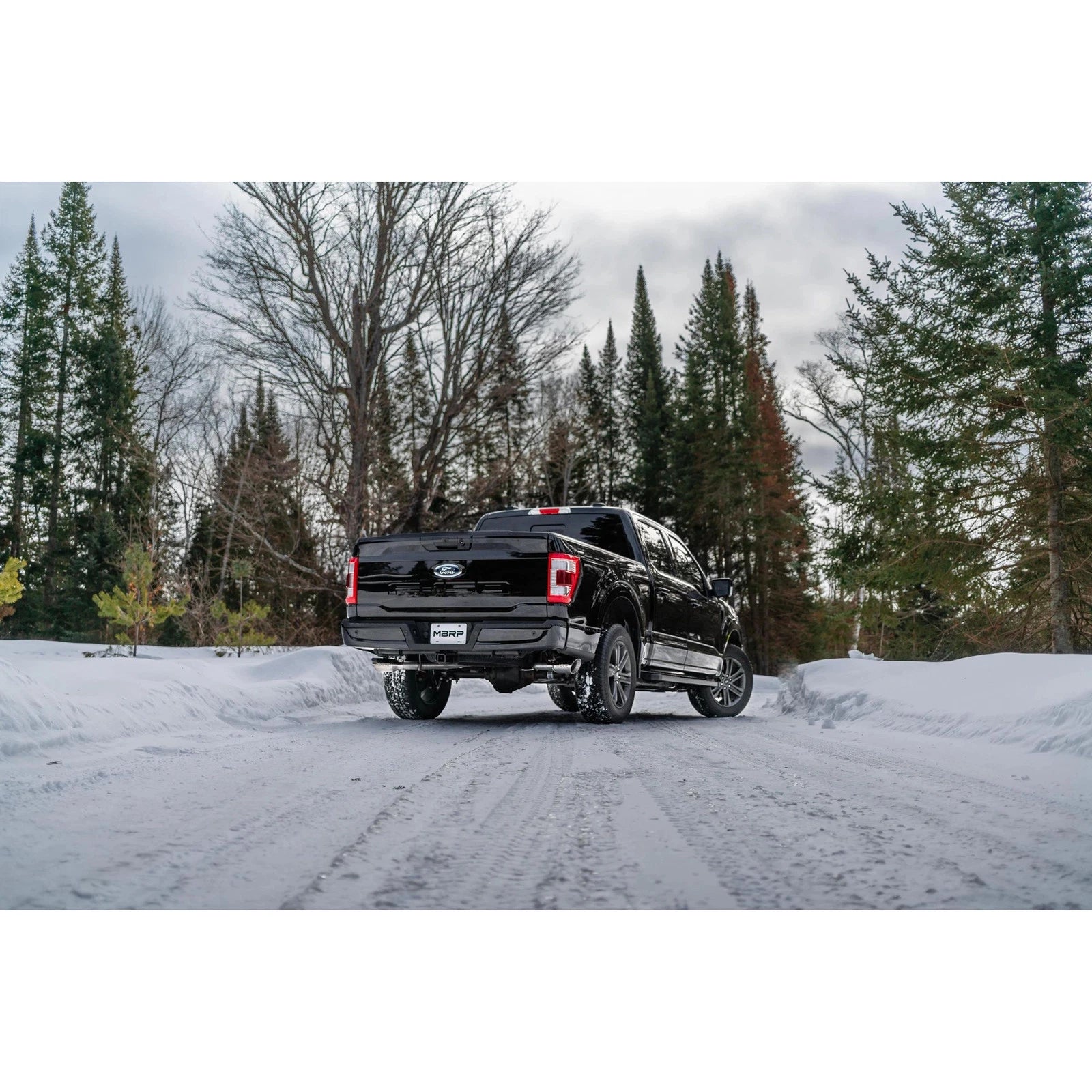 MBRP 3in Aluminized Steel Cat-Back Exhaust w/ Dual Split Side Exit | Ford F150 21+ (S5213AL)