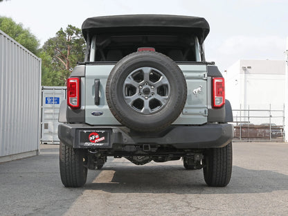 aFe Apollo GT 3in SS Hi-Tuck Cat-Back Exhaust Ford Bronco (21-22) (49-43135)