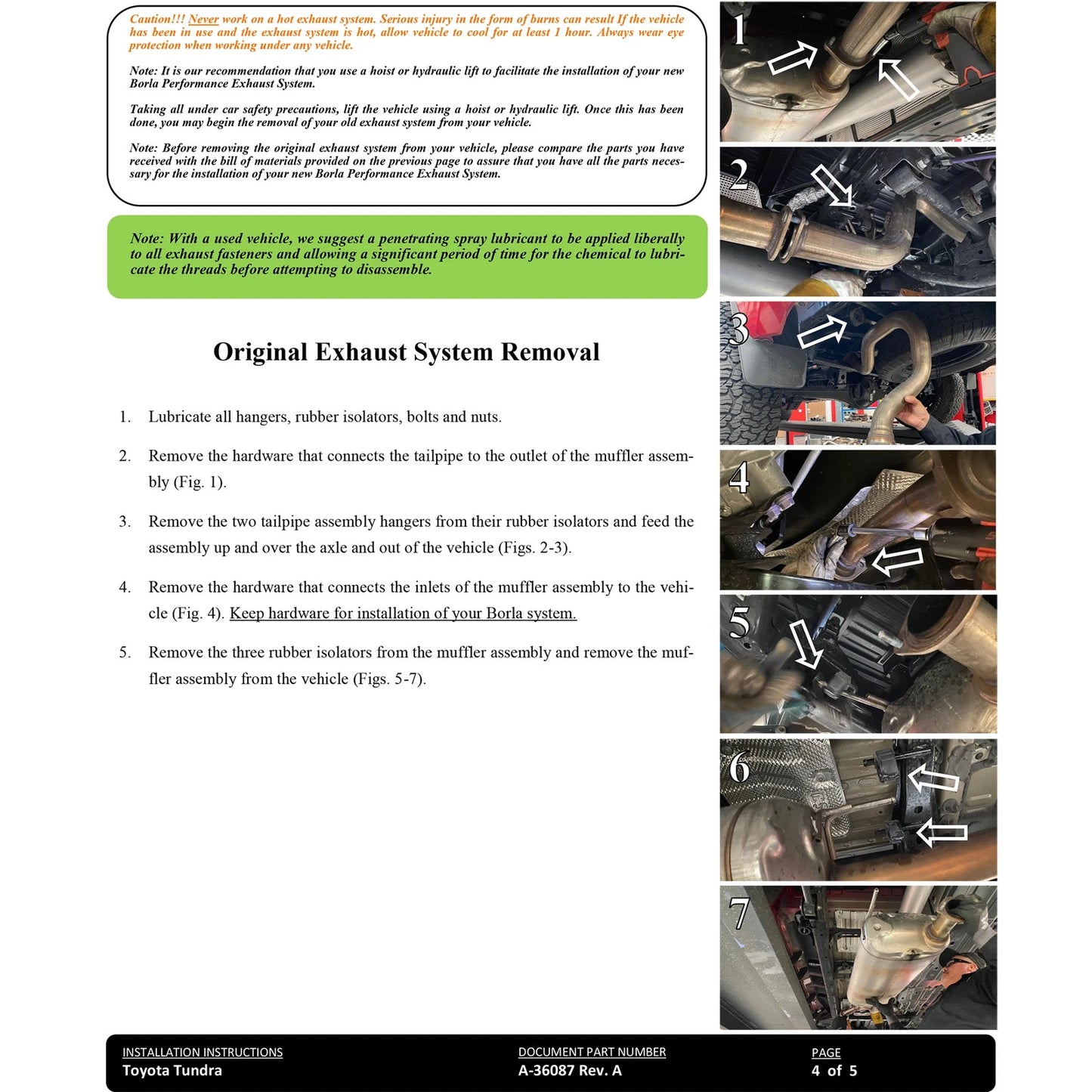 Borla 22-24 Toyota Tundra 3.4L V6 Hybrid Ext. Cab/Std Bed/145.7in WB S-Type Cat-Back - Black Chrome | Hybrid (140939BC)