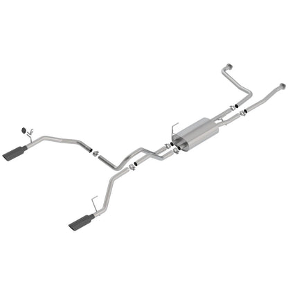 Borla Cat-Back Exhaust System - S-Type | 2017-2020 Nissan Titan 5.6L (140796)