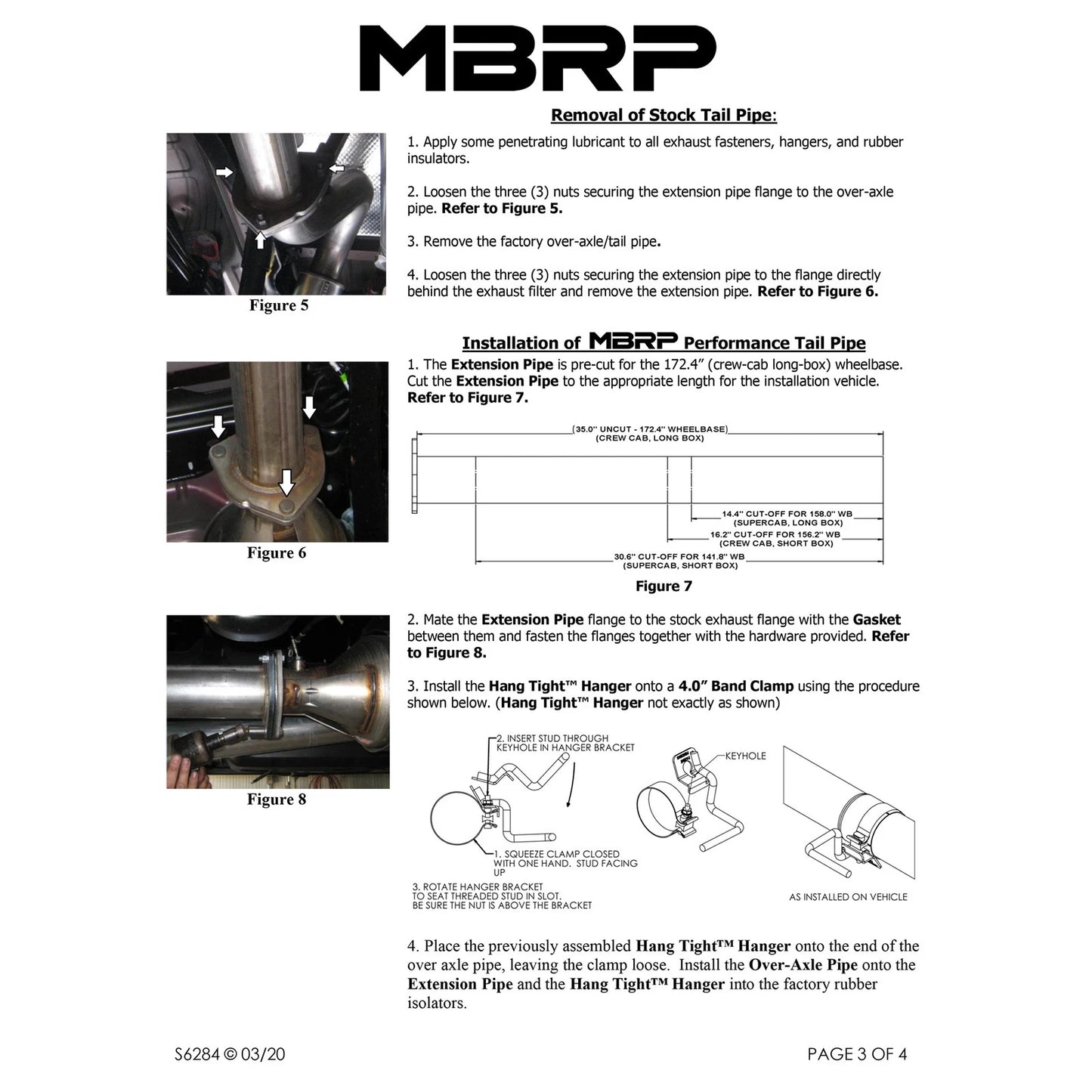 MBRP 4in Filter Back Single Side Exit Exhaust | Ford F-250/350/450 6.7L (11-14) (S6284AL)