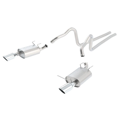Borla Cat-Back Exhaust System - ATAK | 2011-2014 Ford Mustang 3.7L (140398)