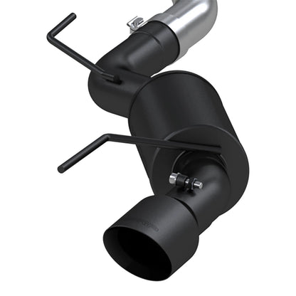 MBRP 3" Cat Back D&S Dual Split Street | Ford Mustang GT 15-17 (S7277BLK)