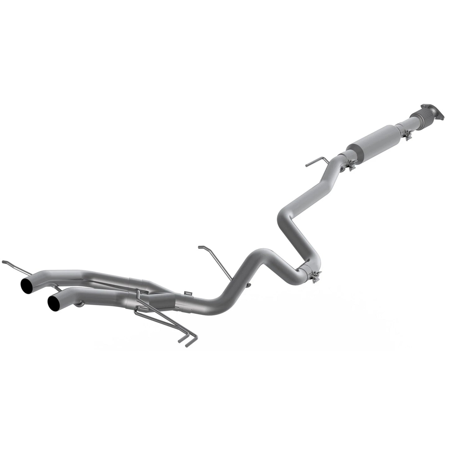 MBRP 2.5in Cat-Back Dual Rear Exit Exhaust System T304 | Hyundai Veloster Turbo (13-18) (S4702304)