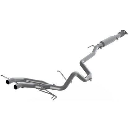 MBRP 2.5in Cat-Back Dual Rear Exit Exhaust System T304 | Hyundai Veloster Turbo (13-18) (S4702304)