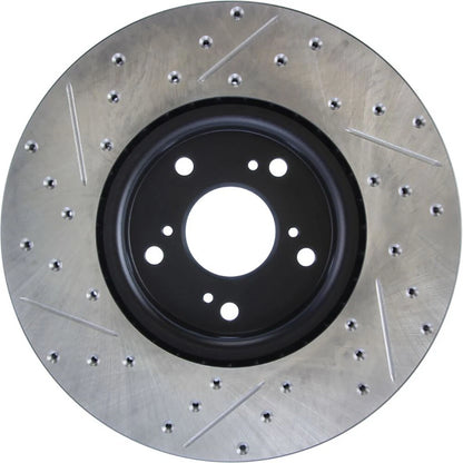 StopTech 127.40062L Front Left Drilled Slotted Disc Brake Rotor for 2004-2008 TL