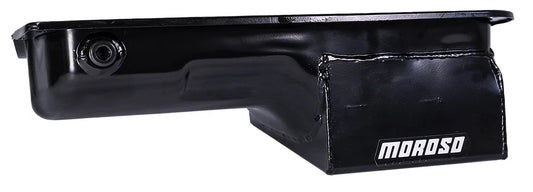 Moroso Honda 2.2/2.3L H Series Road Race Baffled Extra Capacity Steel Oil Pan