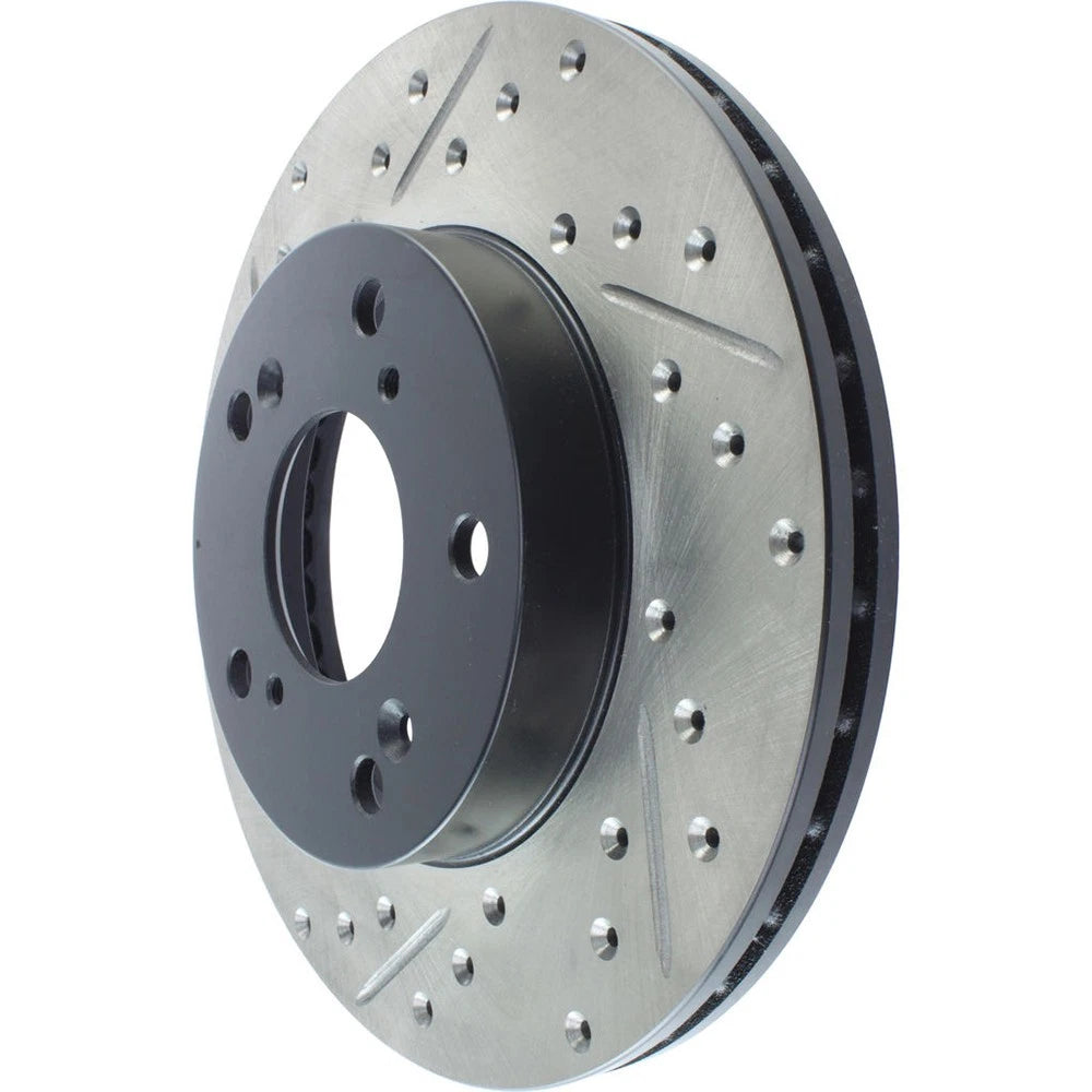 Stoptech Slotted And Drilled Brake Rotor | 2002-2006 Acura RSX (127.40056L)