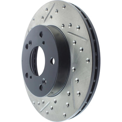 Stoptech Slotted And Drilled Brake Rotor | 2002-2006 Acura RSX (127.40056L)