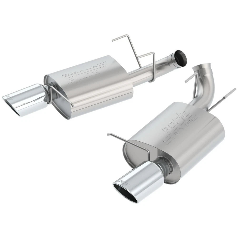 Borla Axle-Back Exhaust System - S-Type | 2011-2012 Ford Mustang 5.0L (11789)