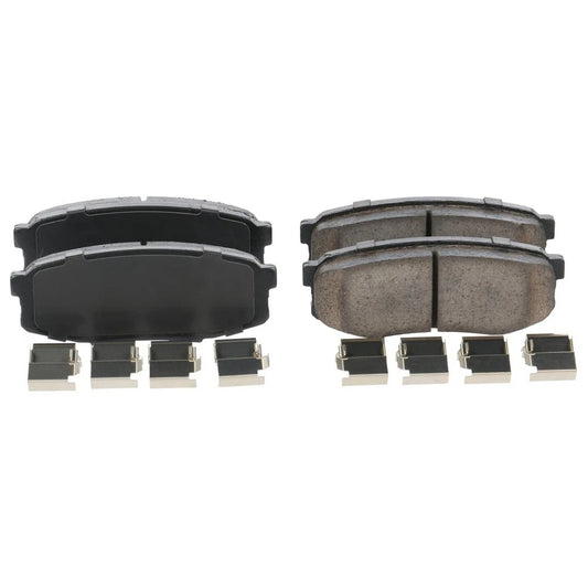 PowerStop 17-1304 Z17 Ceramic Rear Brake Pads Set for 08-21 LX570 / Land Cruiser