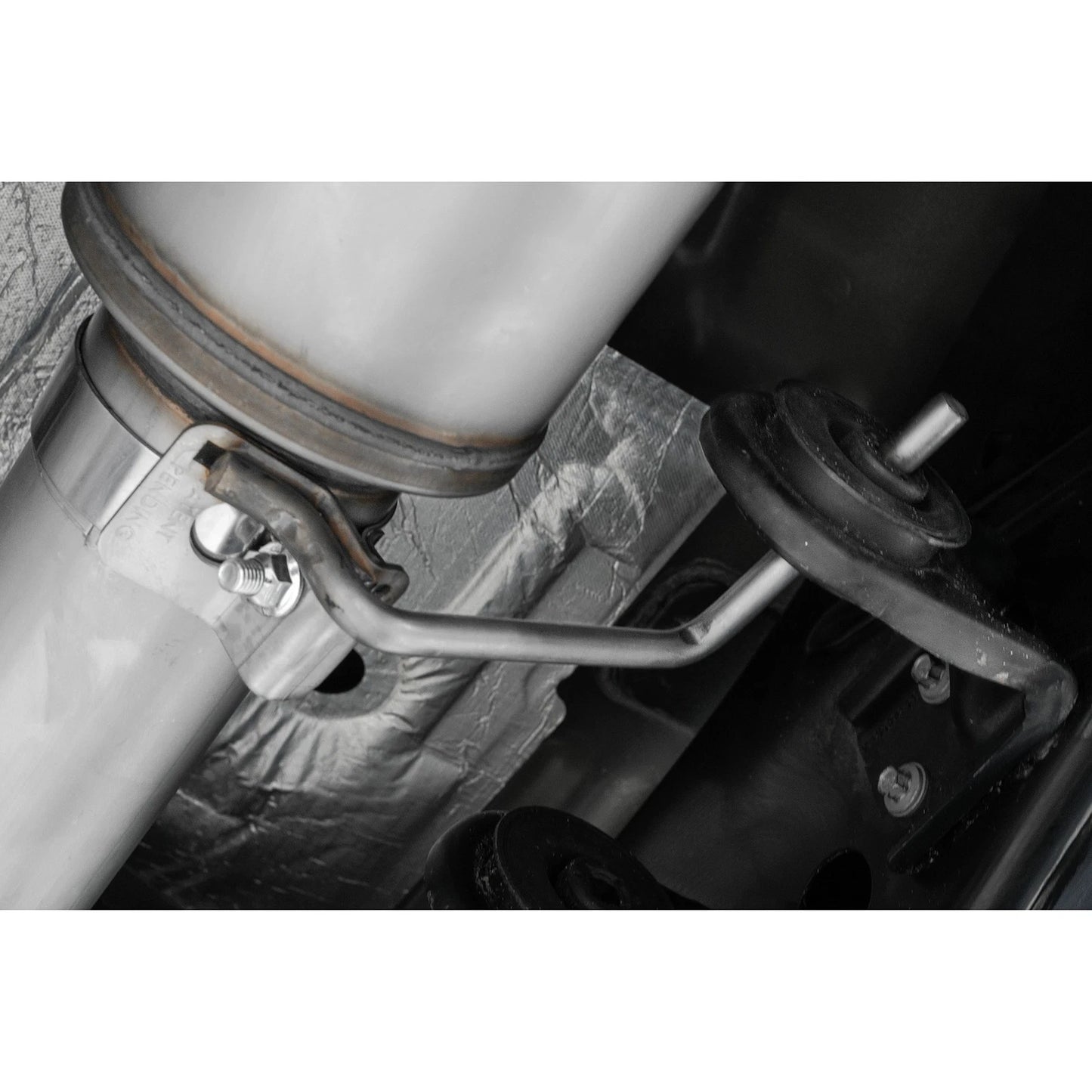 MBRP 4in Black-Coated AL Steel Cat-Back Exhaust Race Version | Ford F150 (21+) (S5209BLK)