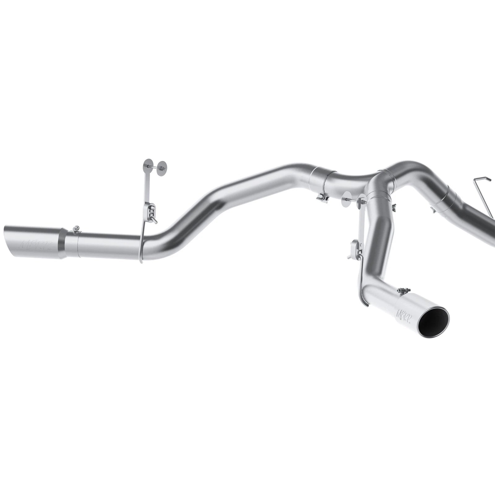 MBRP 4in AL Dual Side Split Outlet Cat Back Exhaust | Ram 2500 6.4L (14-16) (S5151AL)