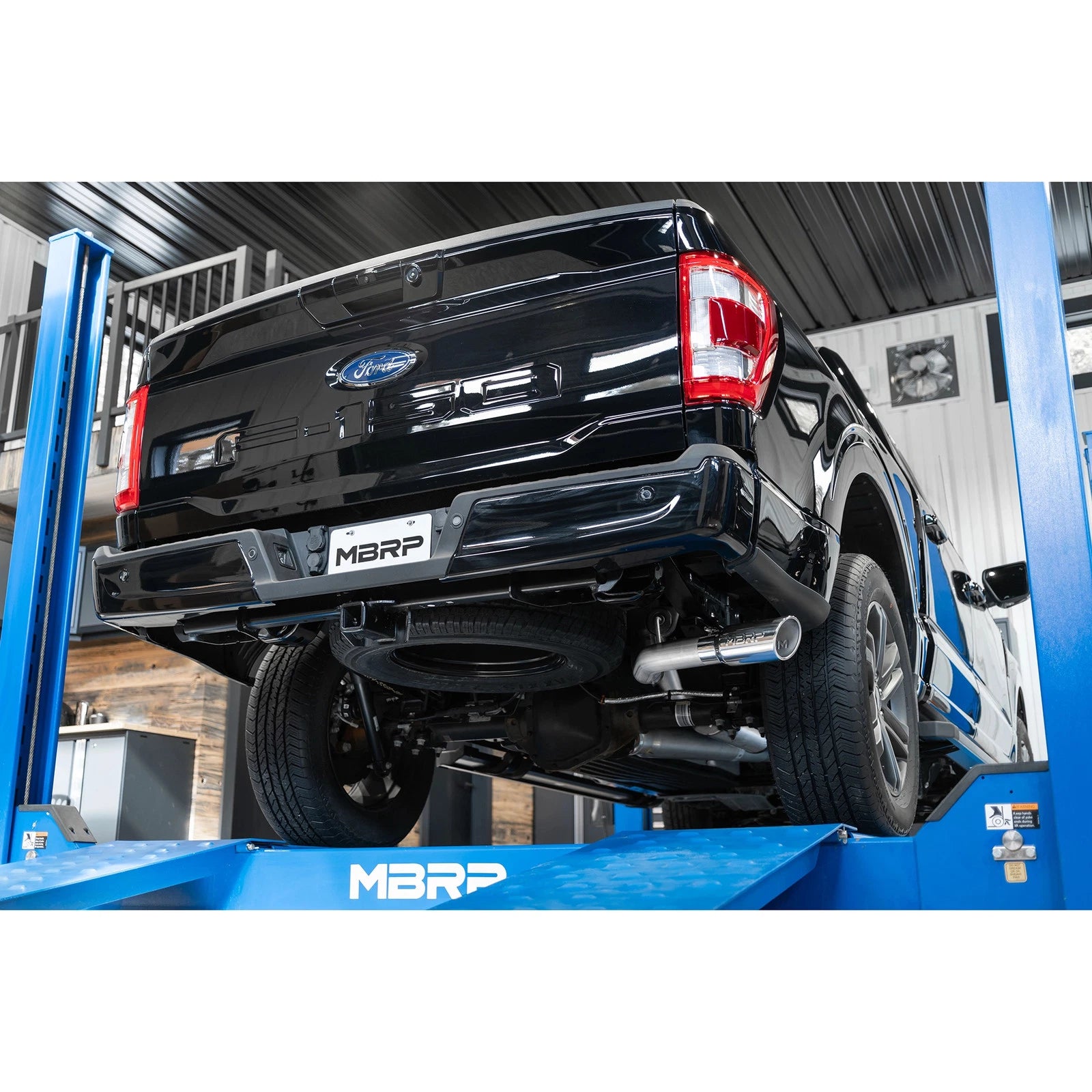 MBRP 3in Aluminized Steel Single Side Catback | Ford F-150 21-24 2.7L/3.5L/5.0L (S5211AL)