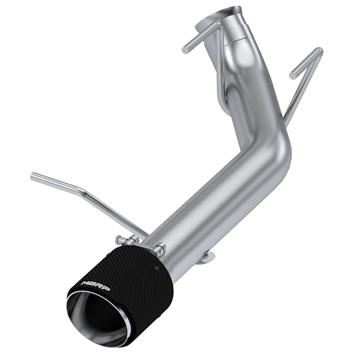 MBRP T304 SS 3in D&S Axle-Back w/ CF Tips | Ford Mustang GT 11-14 (S72033CF)