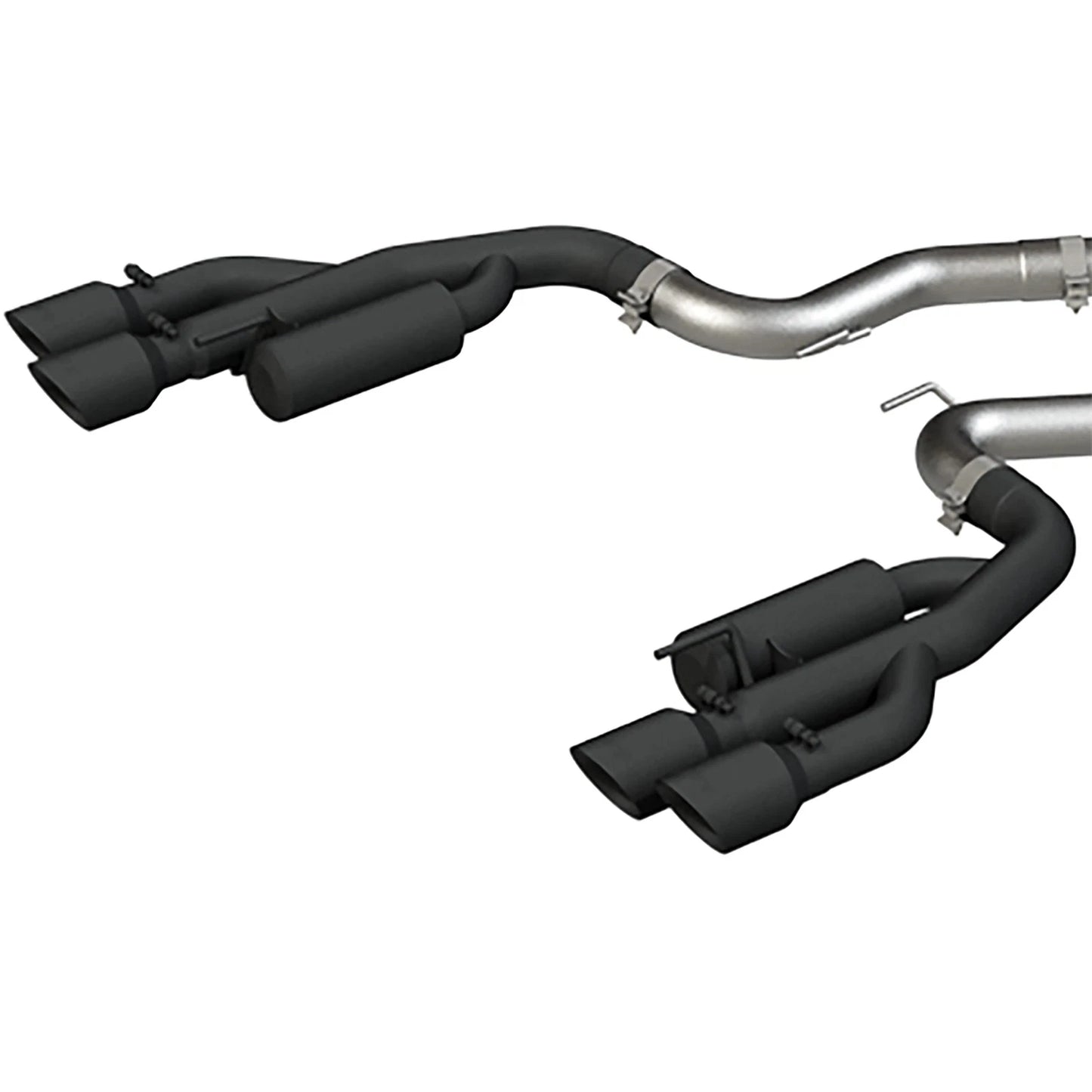 MBRP Black Series 3" Cat-Back Exhaust System | 2018-2023 Ford Mustang GT (S7207BLK)