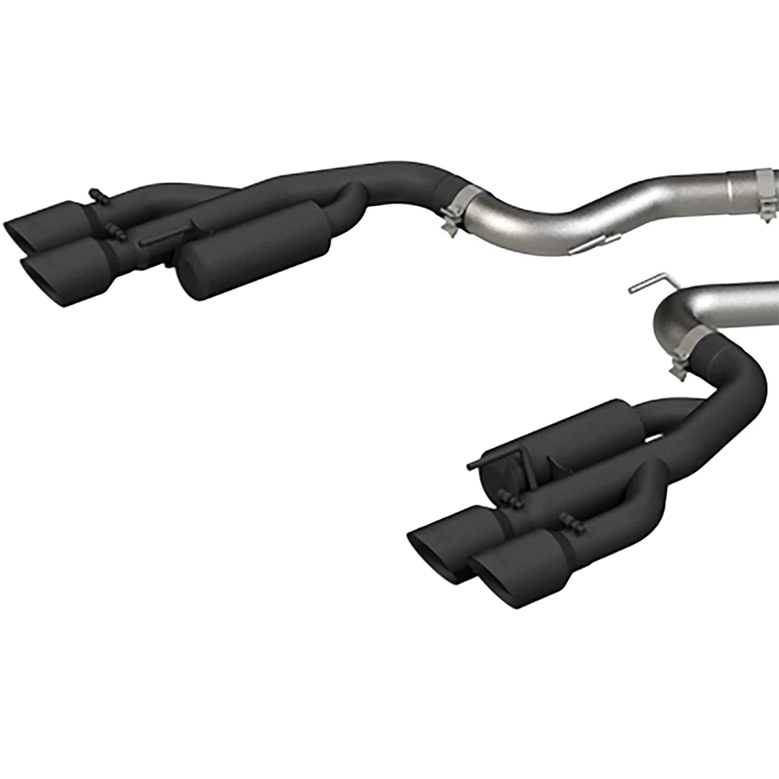 MBRP Black Series 3" Cat-Back Exhaust System | 2018-2023 Ford Mustang GT (S7207BLK)