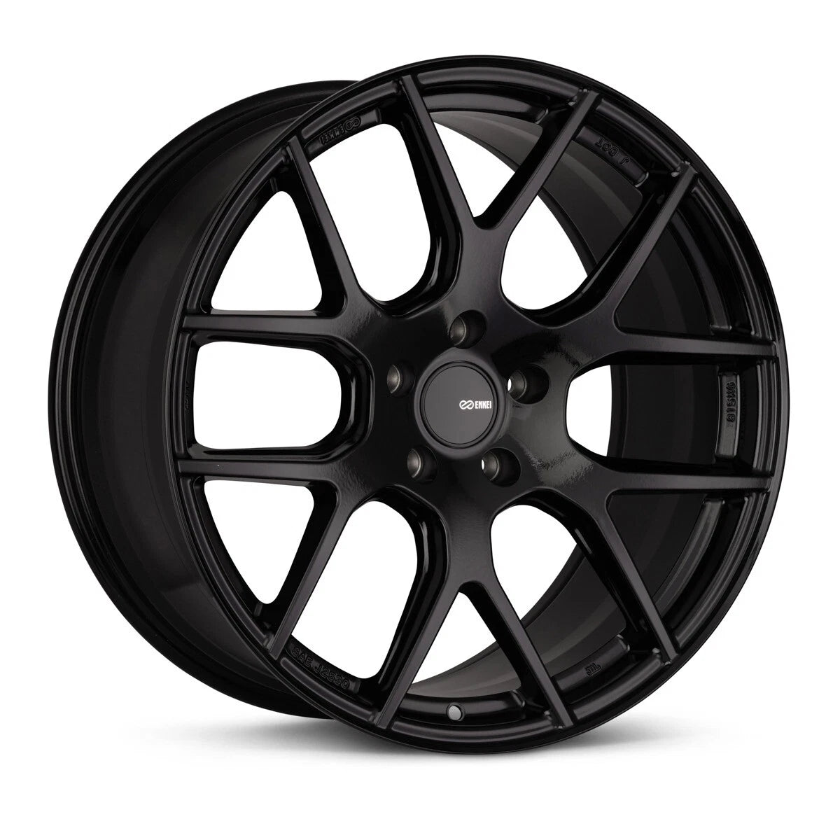 Enkei XM-6 Gloss Black | 20x8.5" +40mm | 5x127mm Wheel