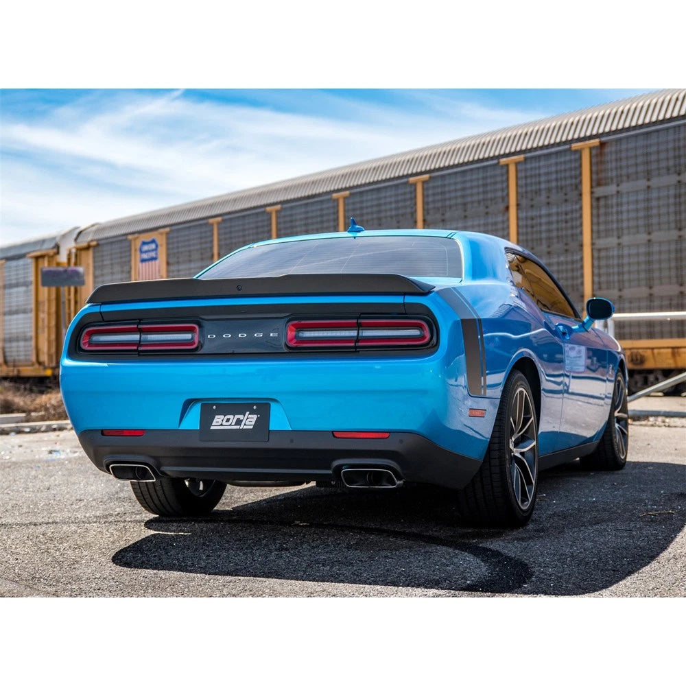 Borla Cat-Back Exhaust System - ATAK | 2015-2020 Dodge Challenger 6.4L (140641)