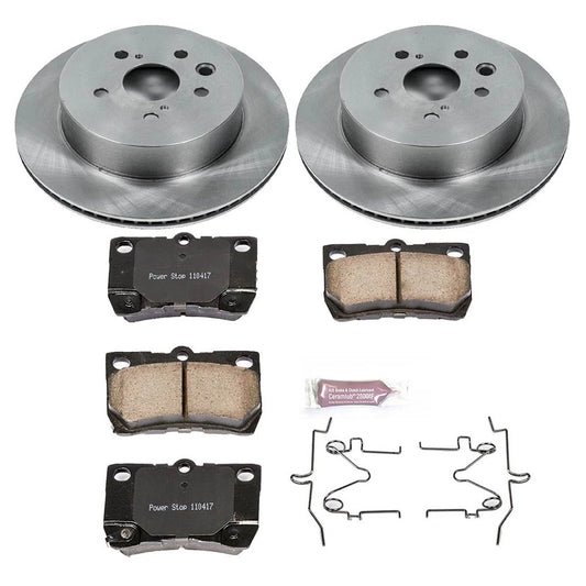 Power Stop Rear Autospecialty Brake Kit | Multiple Lexus Fitments (KOE2977)