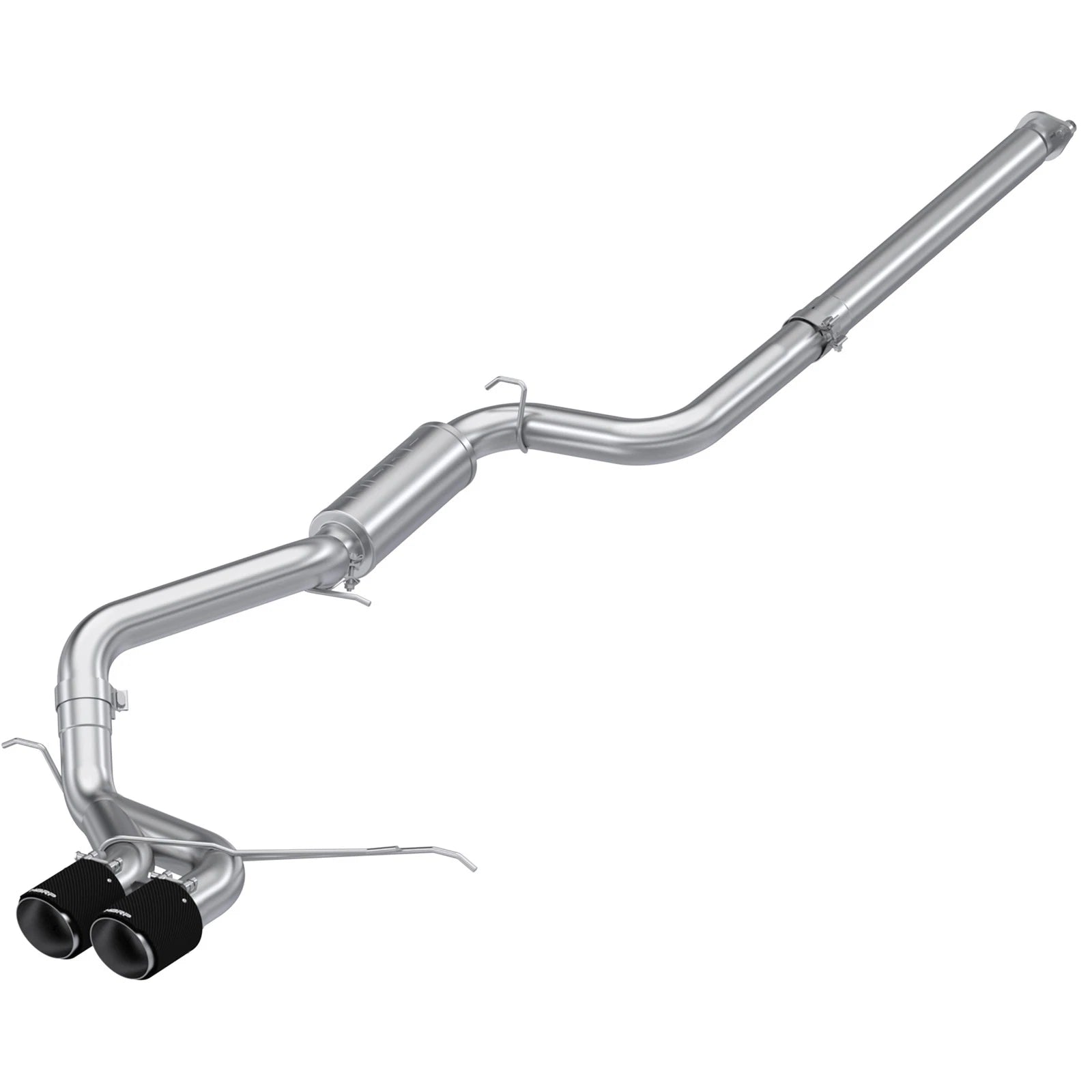 MBRP 3in T304 D&S Cat-Back Exhaust w/ CF Tips | Ford Focus ST 13-18 (S42013CF)