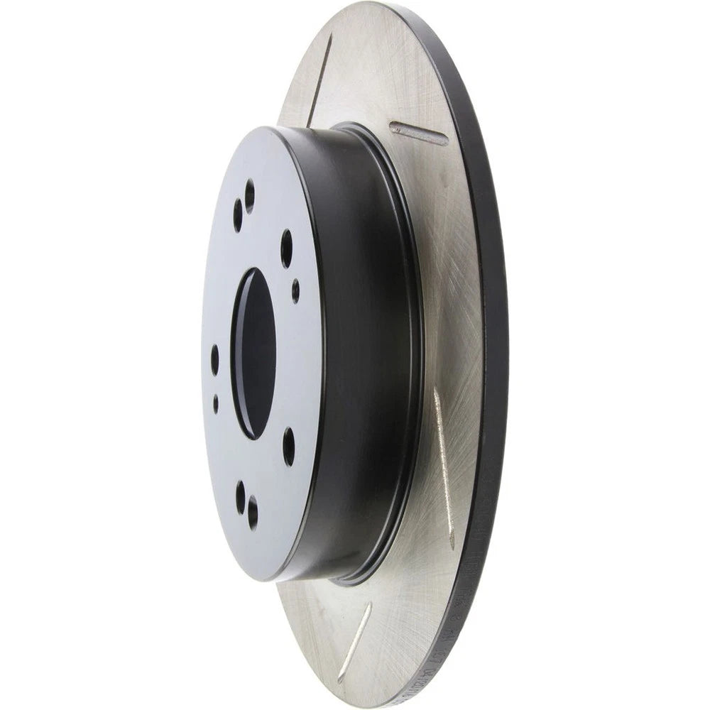 Stoptech Power Slot Slotted Rear Brake Rotor | 2006-2008 Honda Civic Si (126.40040SL)