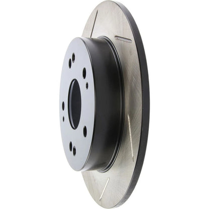 Stoptech Power Slot Slotted Rear Brake Rotor | 2006-2008 Honda Civic Si (126.40040SL)
