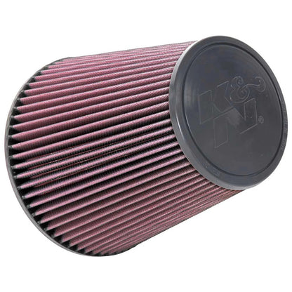 K&N RU-1044XD Universal Round Tapered PerformanceWashable Air Filter for Intake