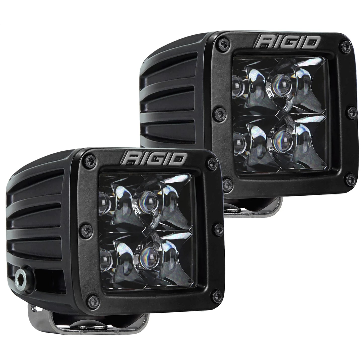 Rigid Industries Rigid D-Series Pro Midnight Light - Spot / Surface / Pair (RIG202213BLK)