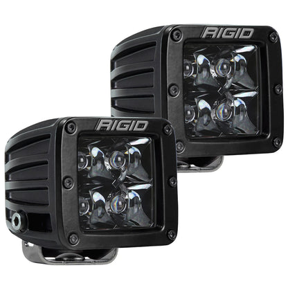 Rigid Industries Rigid D-Series Pro Midnight Light - Spot / Surface / Pair (RIG202213BLK)
