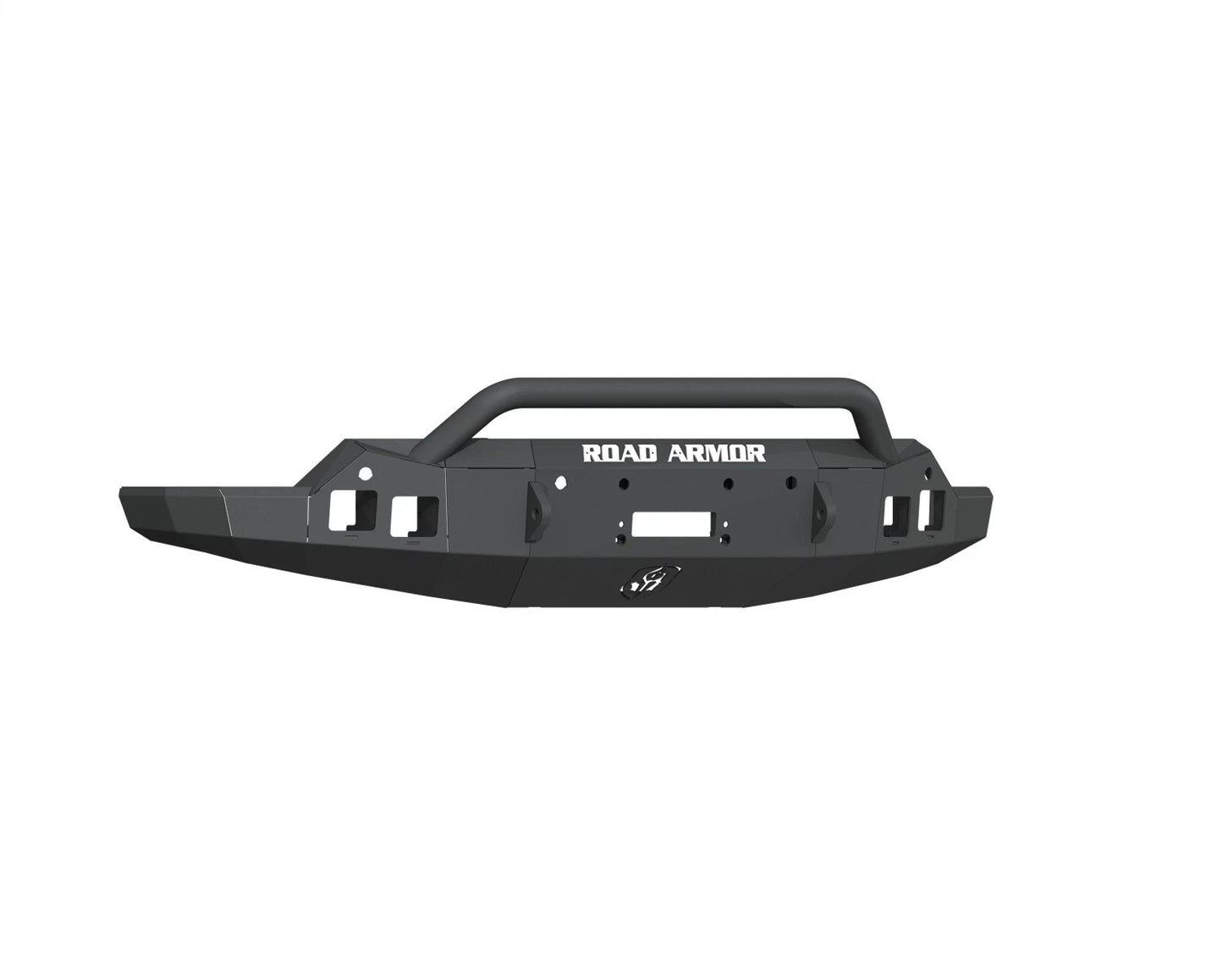 Road Armor 19-21 GMC Sierra 1500 Stealth Front Winch Bumper w/ Pre-Runner Guard - Tex Blk