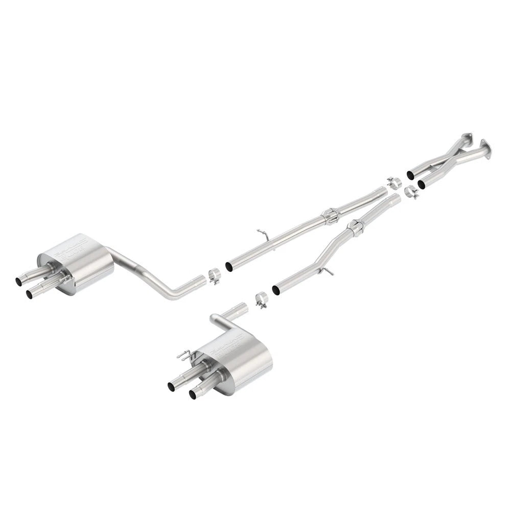 Borla Cat-Back Exhaust System - S-Type | 2018-2020 Kia Stinger 3.3L Turbocharged (140736)