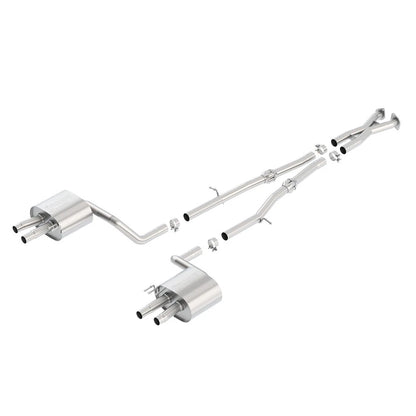 Borla Cat-Back Exhaust System - S-Type | 2018-2020 Kia Stinger 3.3L Turbocharged (140736)