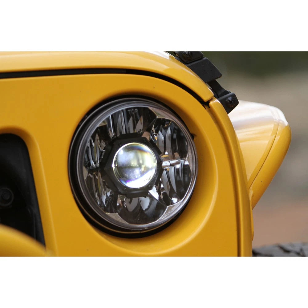 KC HiLiTES 7in Gravity LED Headlights | Jeep JK 07-18 (42341)