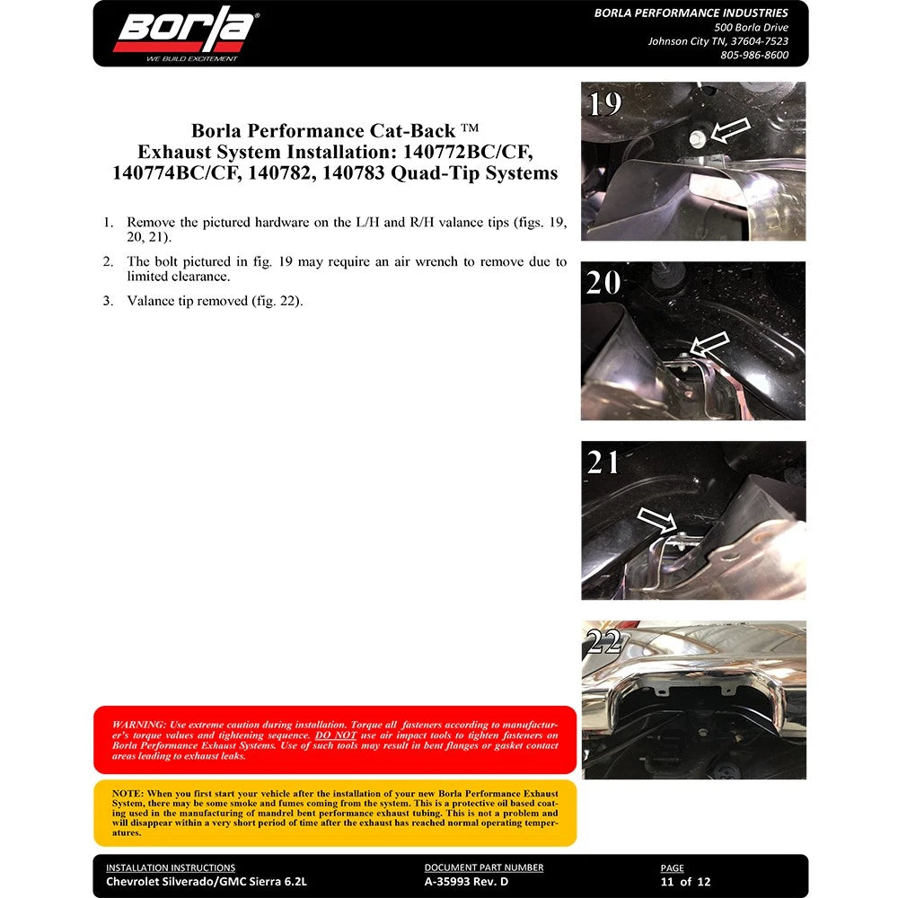 Borla Cat-Back Exhaust System - ATAK | Multiple Fitments (140776BC)