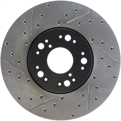 StopTech 127.44083R Front Right Drilled Brake Rotor for 93-05 GS300/ 01-05 IS300