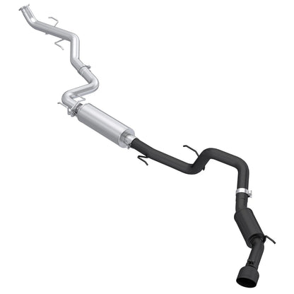 MBRP 2.4L (Excl Leaf Spring) 3in Cat-Back Single Exit Black-Coated Aluminized Steel | Toyota Tacoma (24) (S5323BLK)