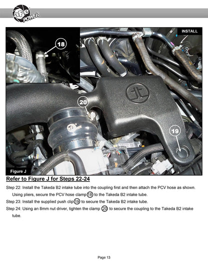 aFe Takeda Momentum Pro 5R Cold Air Intake | Subaru Outback H4-2.5L (20-22) (56-70051R)