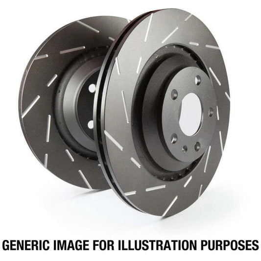EBC 10+ Mini Countryman 1.6 Turbo Cooper S USR Slotted Front Rotors