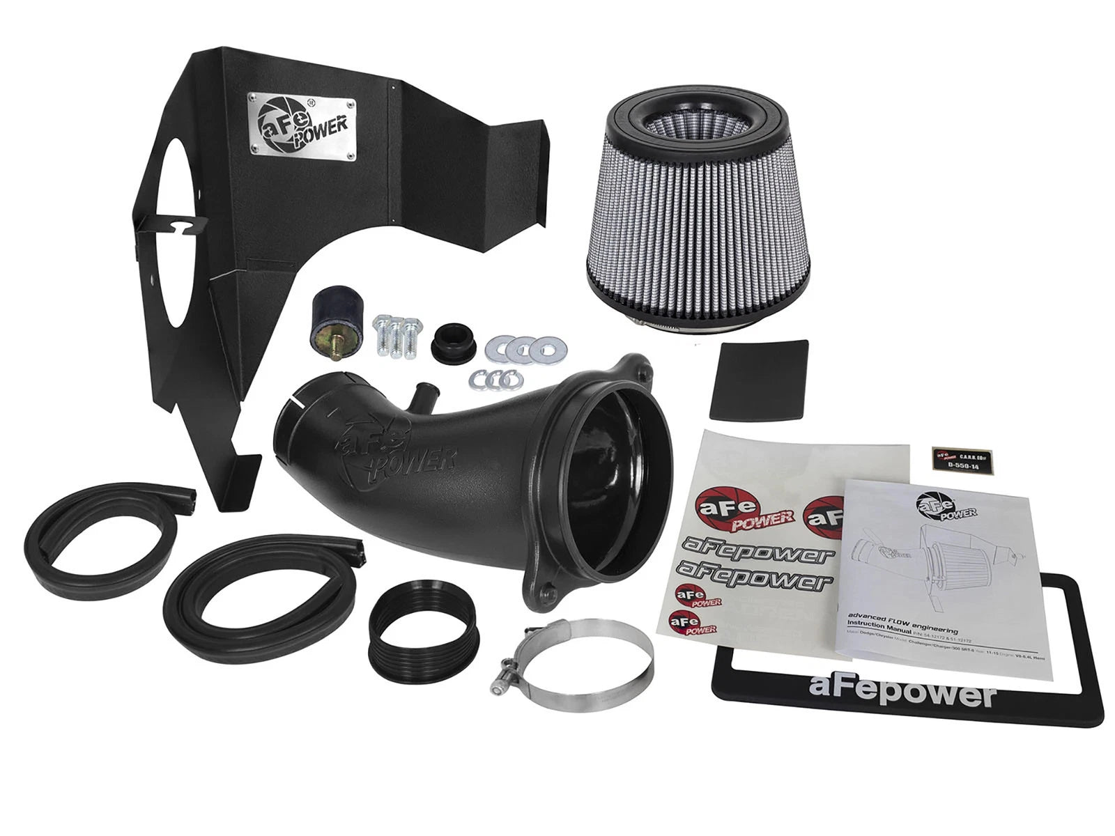 aFe Magnum FORCE Stage-2 Cold Air Intake | Dodge Challenger/Charger / Chrysler 300 SRT8 (51-12172)